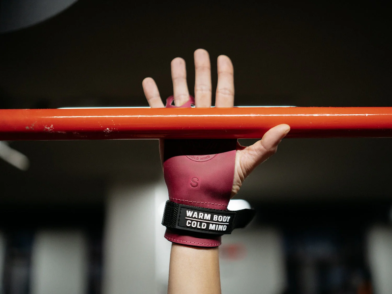 Leather Hand Grips PRO Orange - Image 9