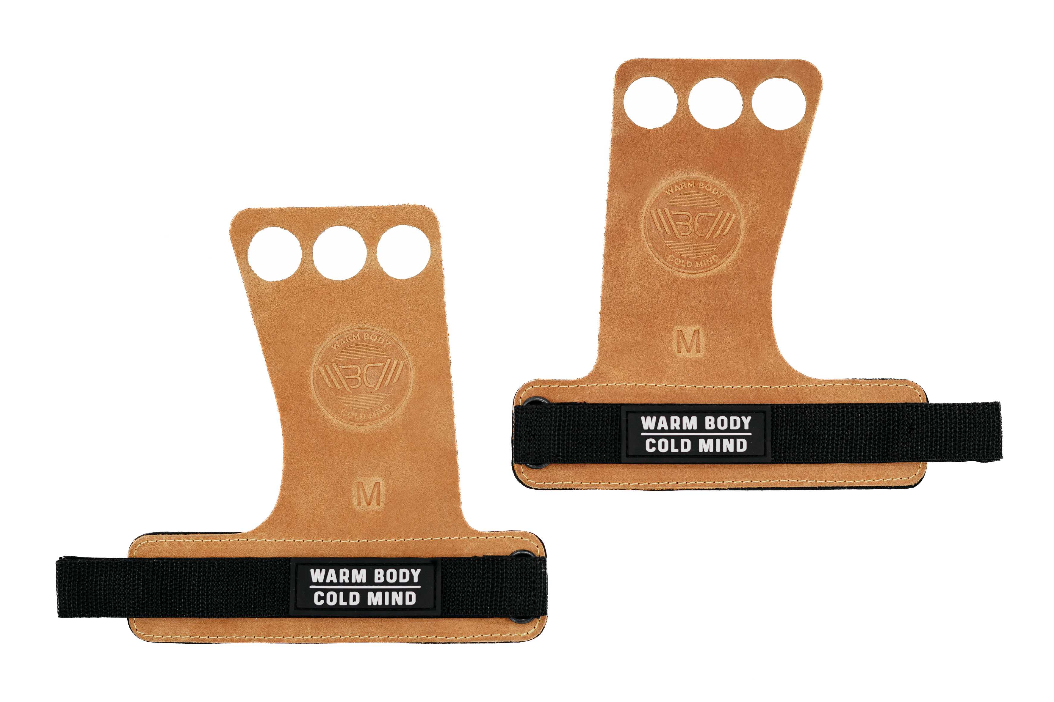 Leather Hand Grips PRO Yellow - Image 3
