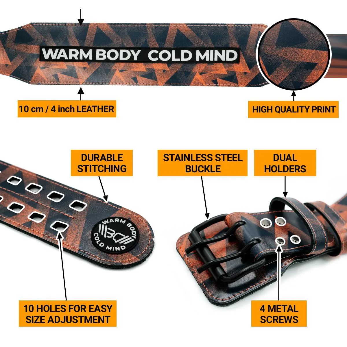 Leather Weightlifting Belt - Image 39