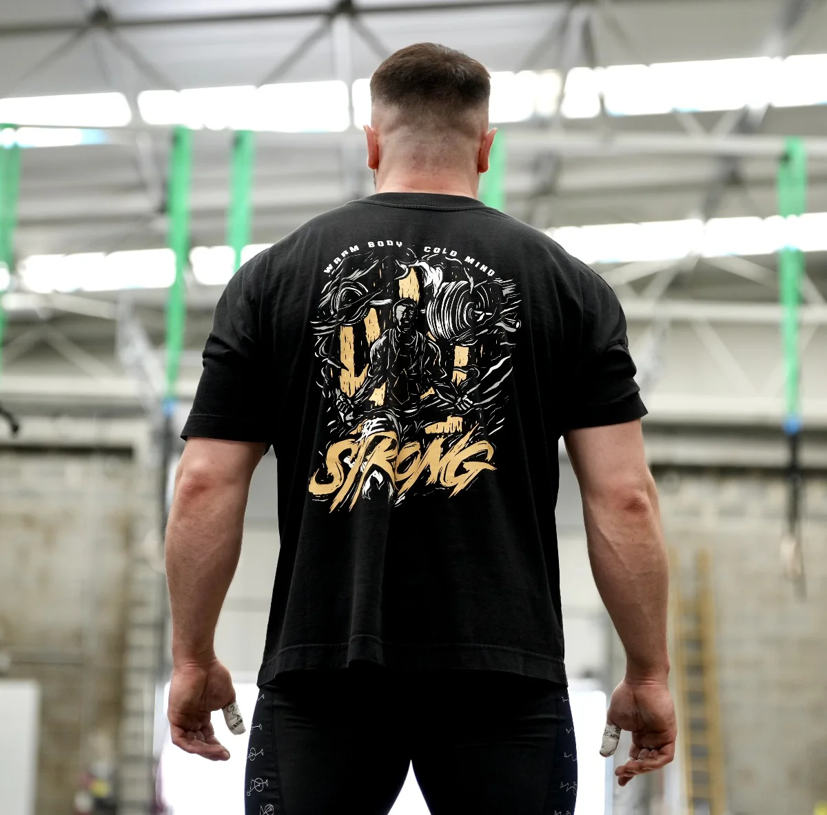 Men's T-shirt Strong Oversize - Image 5