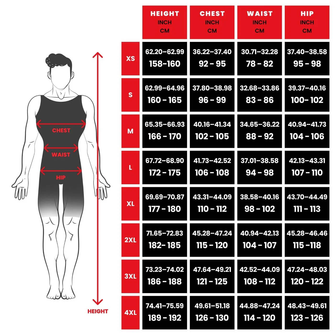 Men's Weightlifting Compression Singlet S-4 - Image 7