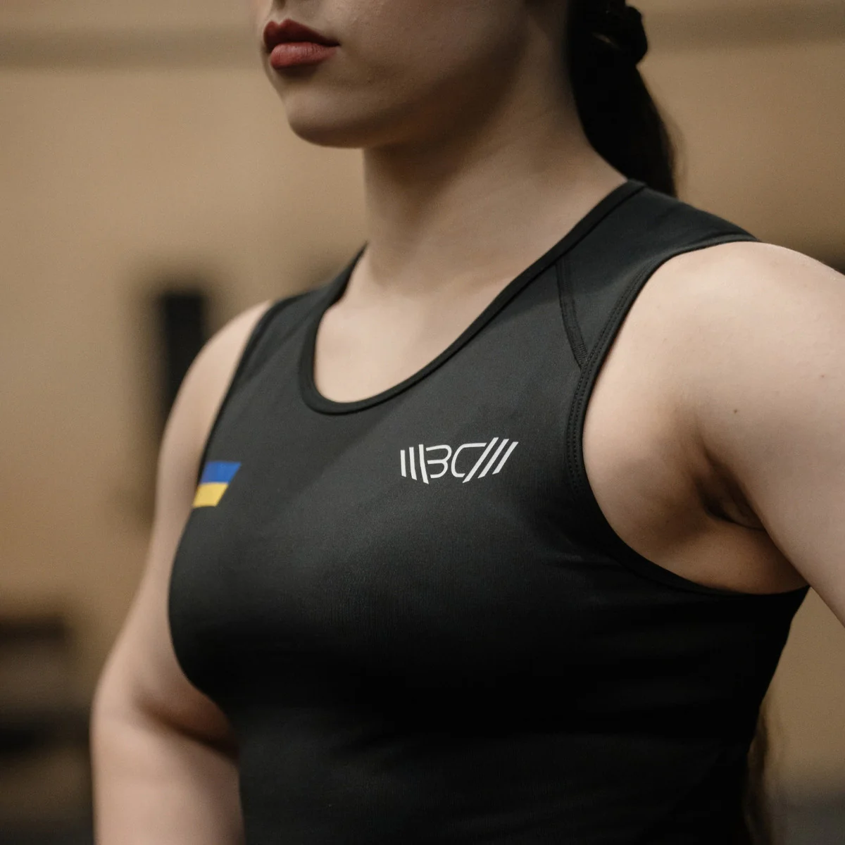 Women's Weightlifting Compression Singlet S-4 - Image 3